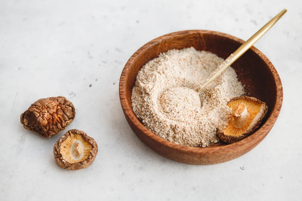Rowder,Is,Made,From,Chinese,Dried,Mushrooms,Shiitake,In,A